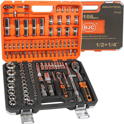 Набір ключів 108 елементів Mar-Pol B58228, фото 1