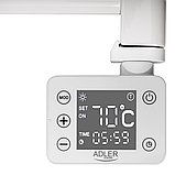 Електричний світлодіодний радіатор для ванної Adler AD 7823, фото 7