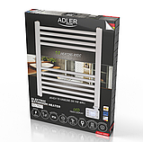 Електричний світлодіодний радіатор для ванної Adler AD 7823, фото 9