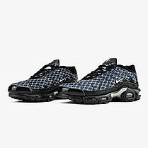 Чоловічі Кросівки Nike Air Max TN Plus France Black White / Найк Аїр Макс ТН Плюс Франс Чорні з Білим, фото 6