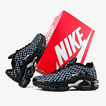 Чоловічі Кросівки Nike Air Max TN Plus France Black White / Найк Аїр Макс ТН Плюс Франс Чорні з Білим, фото 5