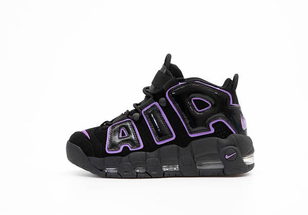 Nike Air More Uptempo Black Purple Krosonavtik 2354984887