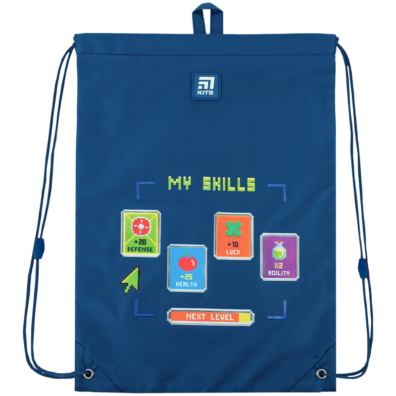 Сумка для взуття Kite Education Next Level 46x33 см синя (K24-600M-4)