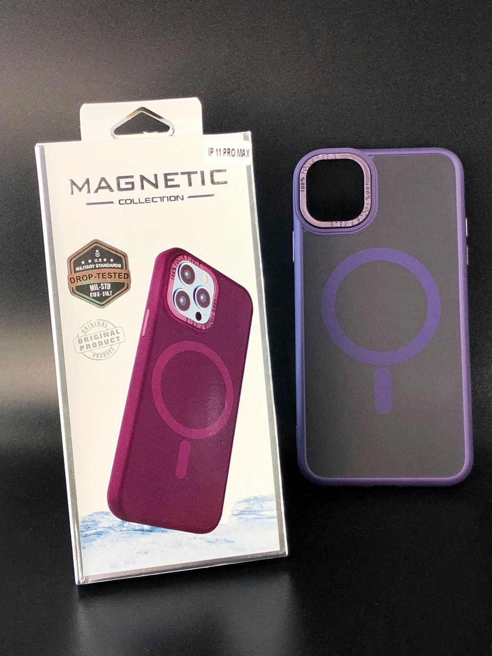 Чохол для телефона iPhone 12ProMax Silicone SPACE with MagSafe Violet