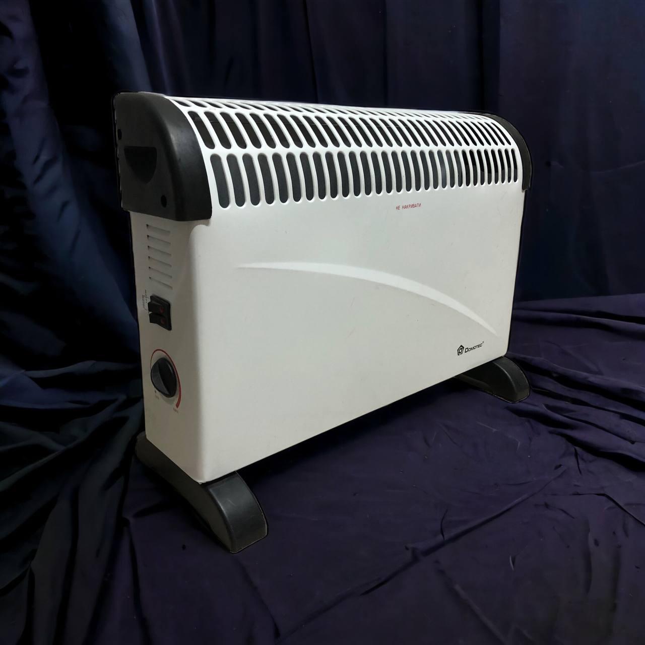 Побутові конвекторні обігрівачі конвектори Domotec MS-5904 2000 Вт, Обігрівач FX-165 для офісу