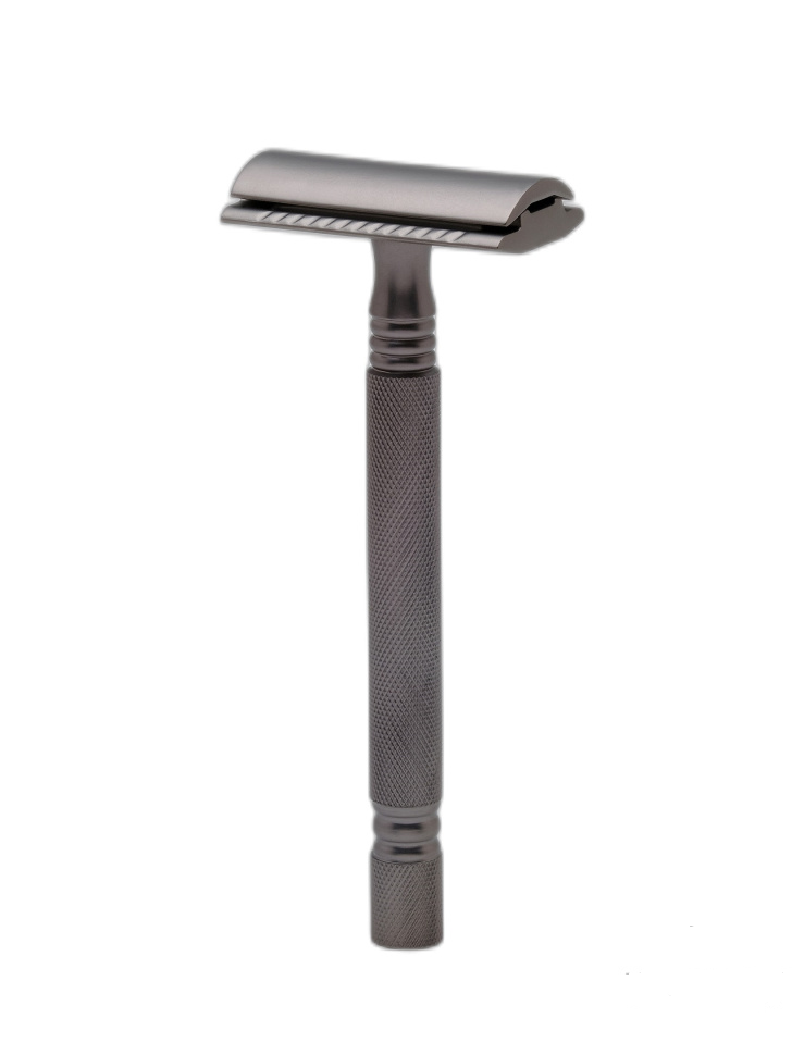 Бритва для гоління Т-подібна Pearl SS-01 Graphite Black Closed Comb