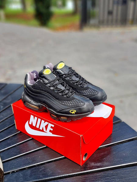 Nike Air Max 95 x Corteiz Black Yellow 95 Krosonavtik 2355008153