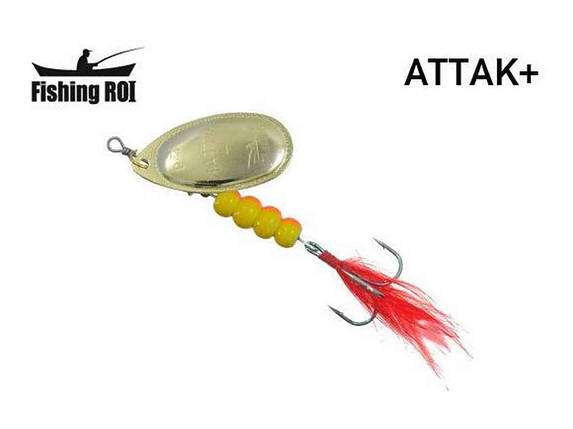 Блешня риболовна (для риболовлі) Attak 7gr 002 SF05261-7-002 ТМ FISHING ROI FG, фото 1