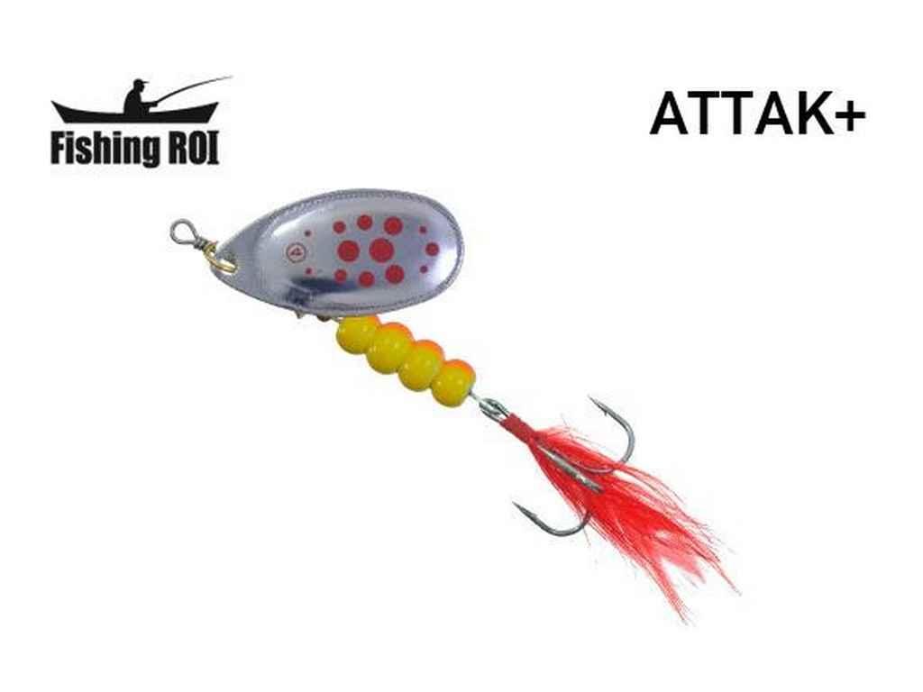 Блешня риболовна (для риболовлі) Attak 7gr 10 SF05261-7-10 ТМ FISHING ROI FG