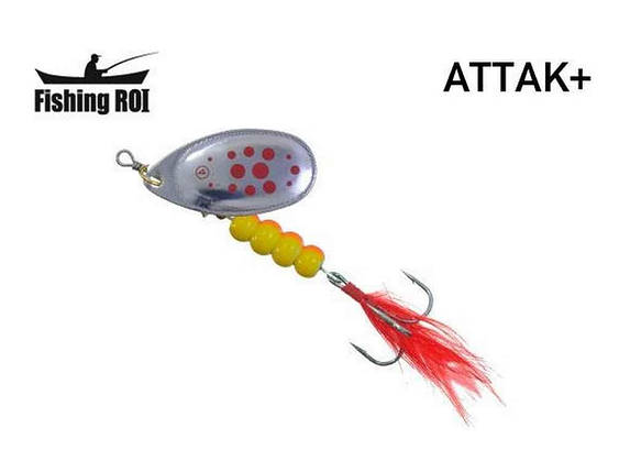 Блешня риболовна (для риболовлі) Attak 7gr 10 SF05261-7-10 ТМ FISHING ROI FG, фото 1