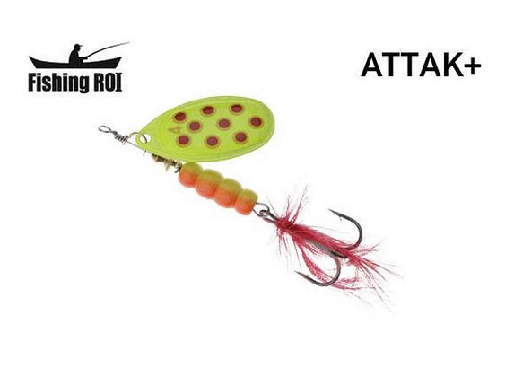 Блешня риболовна (для риболовлі) Attak 7gr 1921 SF05261-7-1921 ТМ FISHING ROI FG, фото 1