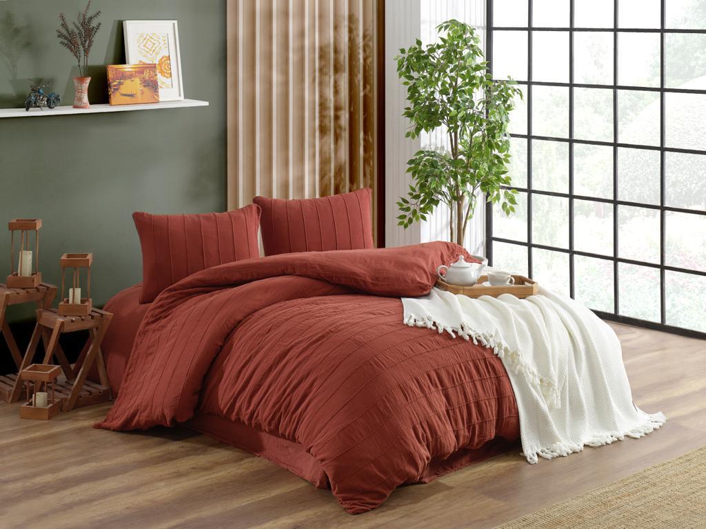 Постільна білизна Sikel Muslin Patara 200 х 220 см Kiremit