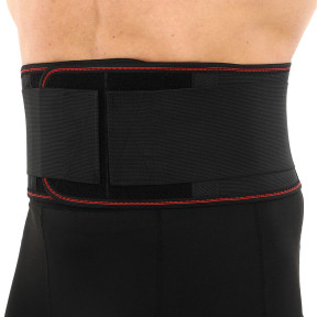 Пояс корсет Sibote M-XL магнітний турмаліновий з 5 ребрами жорсткий для підтримки поперекових м'язів