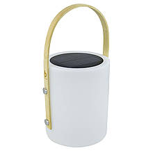 Ліхтар кемпінговий Bo-Camp Longford Solar 150 Lumen Bamboo/White з 3 режимами вологозахист IPX4 тепле біле світло