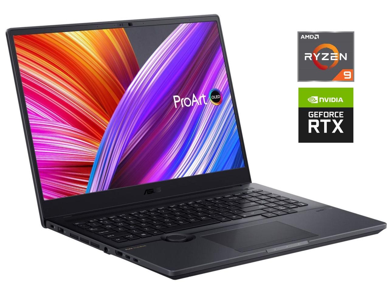 Ігровий ноутбук Asus ProArt Studiobook H5600QM/ 16" 3840x2400 O/ Ryzen 9 5900HX/ 32GB RAM/ 1000GB SSD NVMe/ RTX 3060 6GB