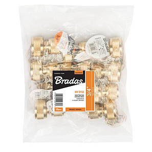 Конектор латунний 3/4", STOP, BRASS, BR-2150, фото 2