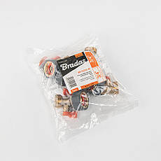 З'єднувач з краном РВ 3/4" вихід РЗ 3/4", BRASS
SOFT, BR-S2232/45, фото 4