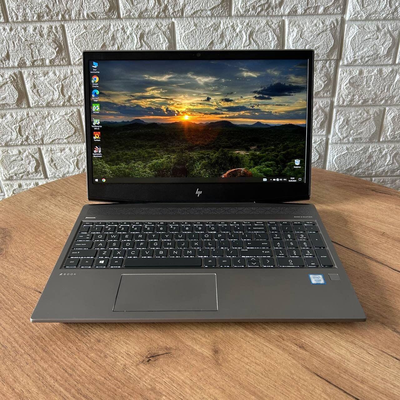 Б/в Ноутбук Б-клас HP ZBook 15v G5 15.6" 1920x1080| Xeon E-2176M| 16 GB RAM| 256 GB SSD| Quadro P600 4GB