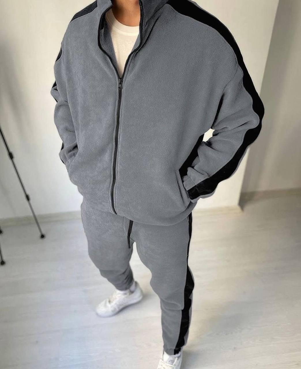 Чоловічий флісовий костюм, фото 1