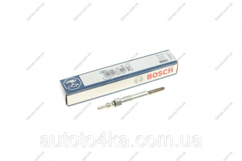 Свічка розжарювання Bosch 0 250 212 009