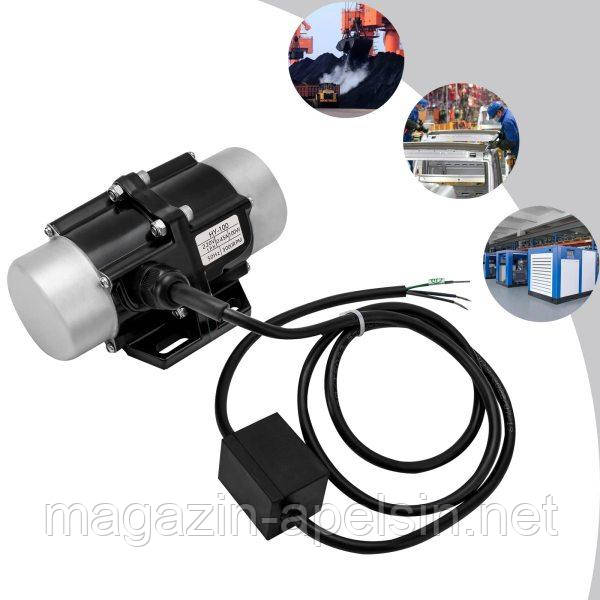 Вібраційний двигун 100 Вт 1-фазний асинхронний вібраційний двигун для механічних пристроїв 3000 об/хв 220 В