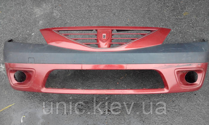 Бампер передний Рено Логан МСВ -08 б/у (ID#442940866), цена: 1845 ...
