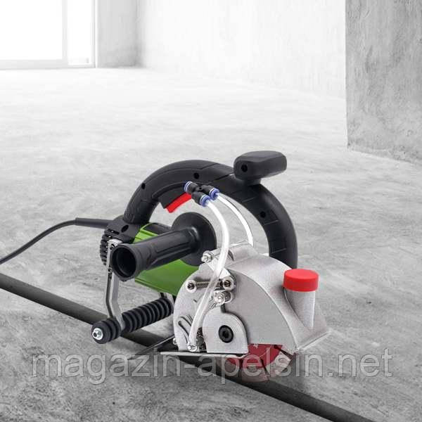 Фреза для настінних канавок Машина для нарізання канавок потужністю 1800 Вт Пила для бетону Фреза для мокрих канавок Глибина