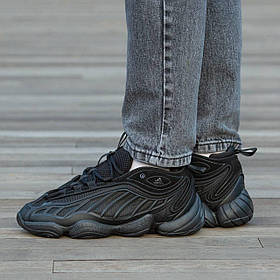Чоловічі кросівки Adidas Yeezy 500 Mid Black