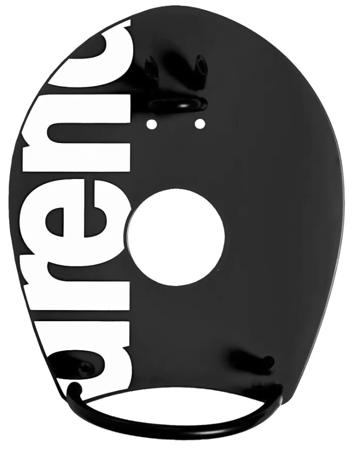 Лопатки для плавання Arena ELITE HAND PADDLE 2 чорний, білий Уні L, фото 1