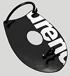 Лопатки для плавання Arena ELITE HAND PADDLE 2 чорний, білий Уні L, фото 4