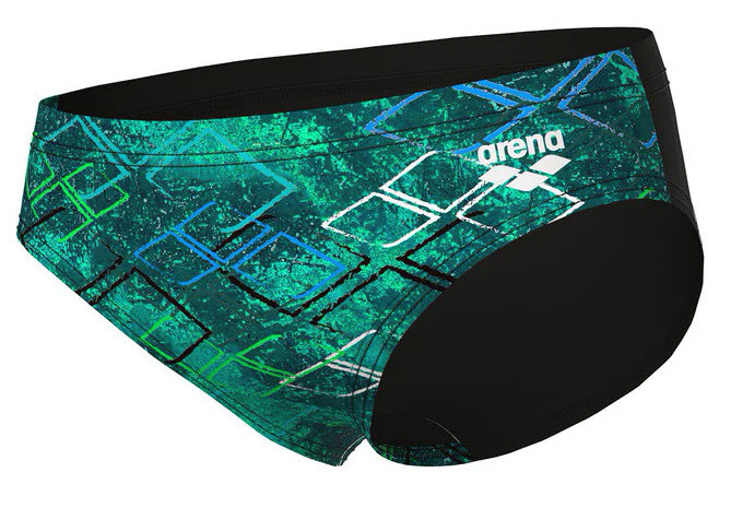 Плавки Arena DALY SWIM BRIEFS бірюзовий, чорний Діт 152 см, фото 1