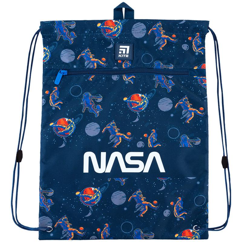 Сумка для взуття Kite NASA 46x33 см синя (NS24-601M)
