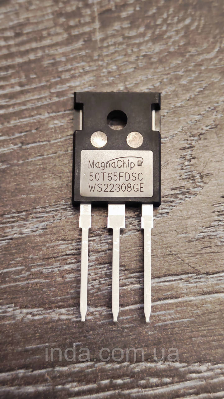 Транзистор  50T65FDSC Оригінал!!! 100A/50A 650V IGBT (50T65QES ) , TO247(Заміна для 40T65FDSC, 40T65FESC)