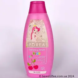 Шампунь для волосся дитячий із ароматом вишні Forea For Kids 500 мл Німеччина