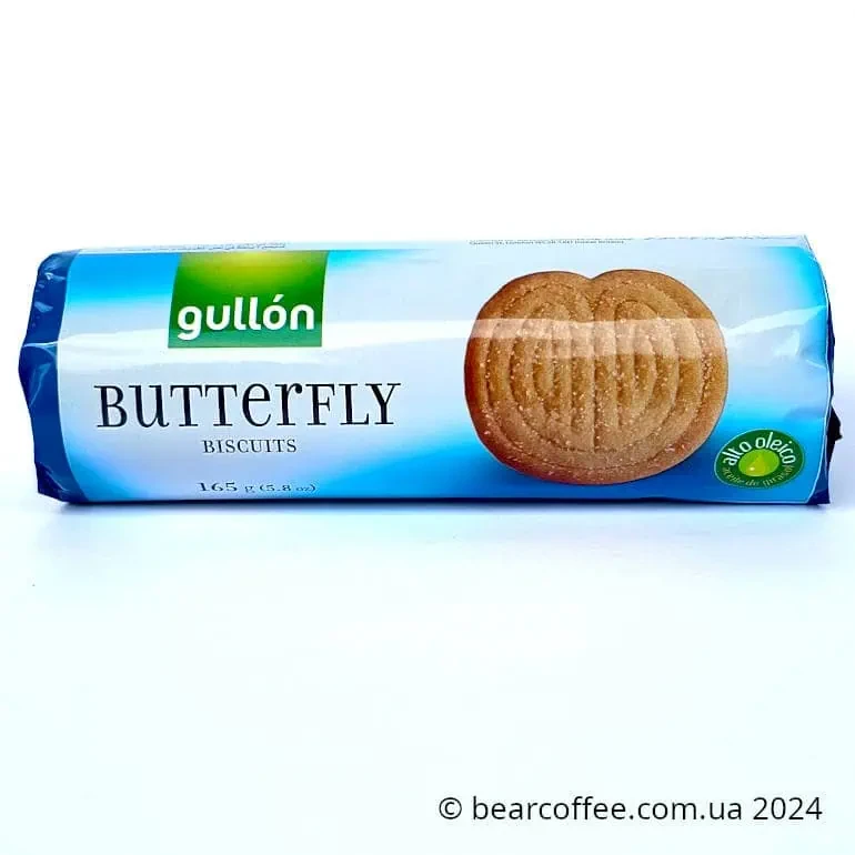 Печиво гулон метелики без пальмової олії Gullon Butterfly 165 грам Іспанія