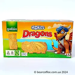 Печиво у формі драконів Gullon dibus Dragons 300 г Іспанія