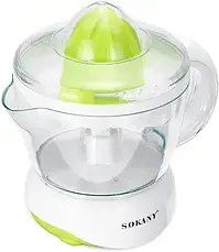 Соковижималка для цитрусових електрична Sokany JF-601D, об'єм 700 мл, прес для цитрусових, фото 4