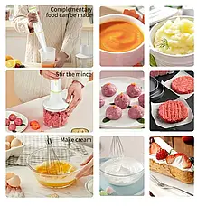 SOKANY Заглибний блендер Багатофункціональний блендер 4 в 1 Потужність 300 Вт/SK-1718-4, фото 5