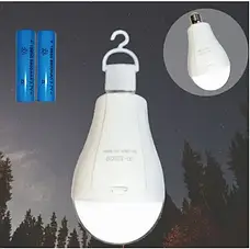 Енергоощадна лампа 20w з 2 змінними акумуляторами та зарядкою 18650, Rainberg P920, фото 3