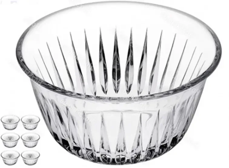 Набір скляних салатників Pasabahce 'Frezya' 330 мл 6 шт 530156, фото 1