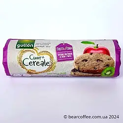 Печиво вівсяне Gullon Cuor di Cereale Frutta e Fibra без пальмової олії 300 г Іспанія