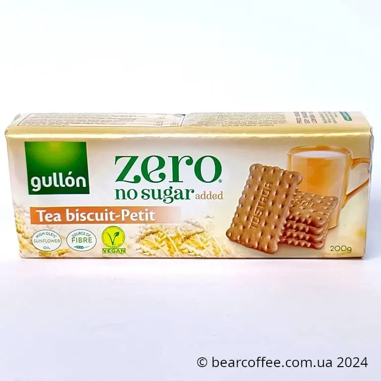 Печиво бісквітне без цукру Gullon Tea Biscuits Petit 200г Іспанія