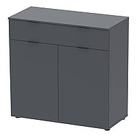 Комод у вітальню Doros Рон 2 80х38х100 см Графіт (DRS-011295)