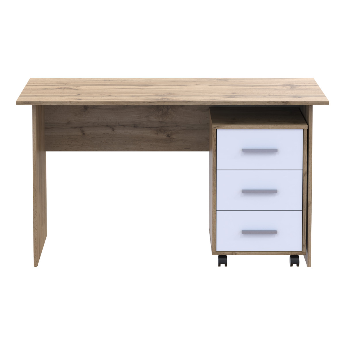 Офісний стіл Doros Т3 120х60х78 см Дуб тахо/Білий (DRS-011316), фото 1