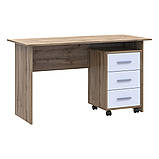 Офісний стіл Doros Т3 120х60х78 см Дуб тахо/Білий (DRS-011316), фото 2