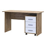 Офісний стіл Doros Т3 120х60х78 см Дуб тахо/Білий (DRS-011316), фото 4