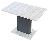 Стіл у кухню Doros Бостон 150х70х79 см Дуб крафт білий/Графіт (DRS-011398), фото 5