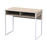 Стіл письмовий з полицею Doros Барт 100х55х78,1 см Дуб сонома (DRS-011429), фото 4