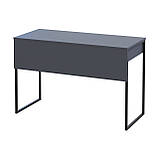 Стіл письмовий Doros Барт Лайт 120х55х78,1 см Графіт (DRS-011432), фото 4