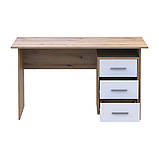 Офісний стіл Doros Т3 120х68х78 см Дуб евок/Білий (DRS-011445), фото 2